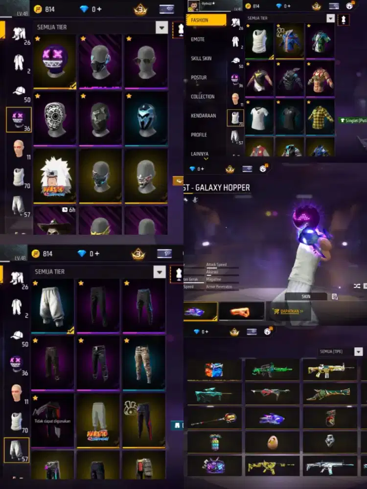 Jual akun FF murah meriah lansung inbox