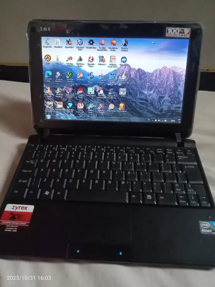 notebook zyrex mulus normal