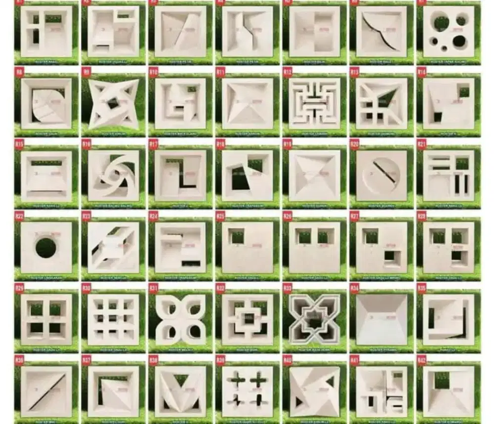 LOSTER BETON MINIMALIS