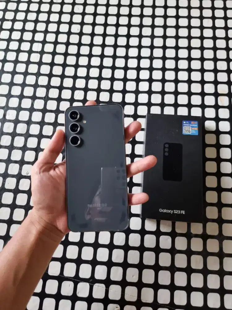 Samsung S23 FE 256Gb Graphite Resmi Ex Sein