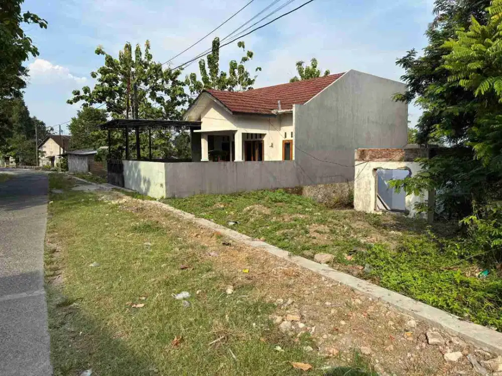 Tanah 300m² Pinggir Jalan Raya di Plesungan Gondangrejo