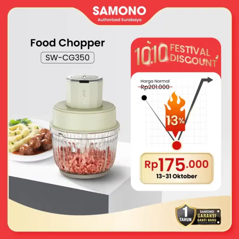 Blender chopper daging pencacah daging bumbu samono