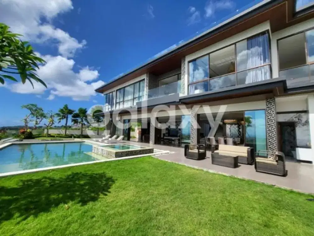 LUXURY VILLA DENGAN SPEKTAKULER UNBLOCK OCEAN, AIRPORT, TOLL AND MOUNTAIN VIEW DI UNGASAN BADUNG, BALI