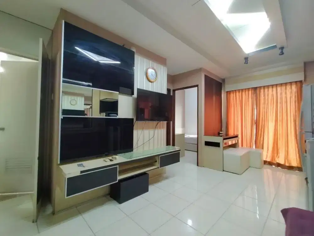 sewakan 2kamar full furnish Harga MURAH view CP Apt.Mediterania garden res2