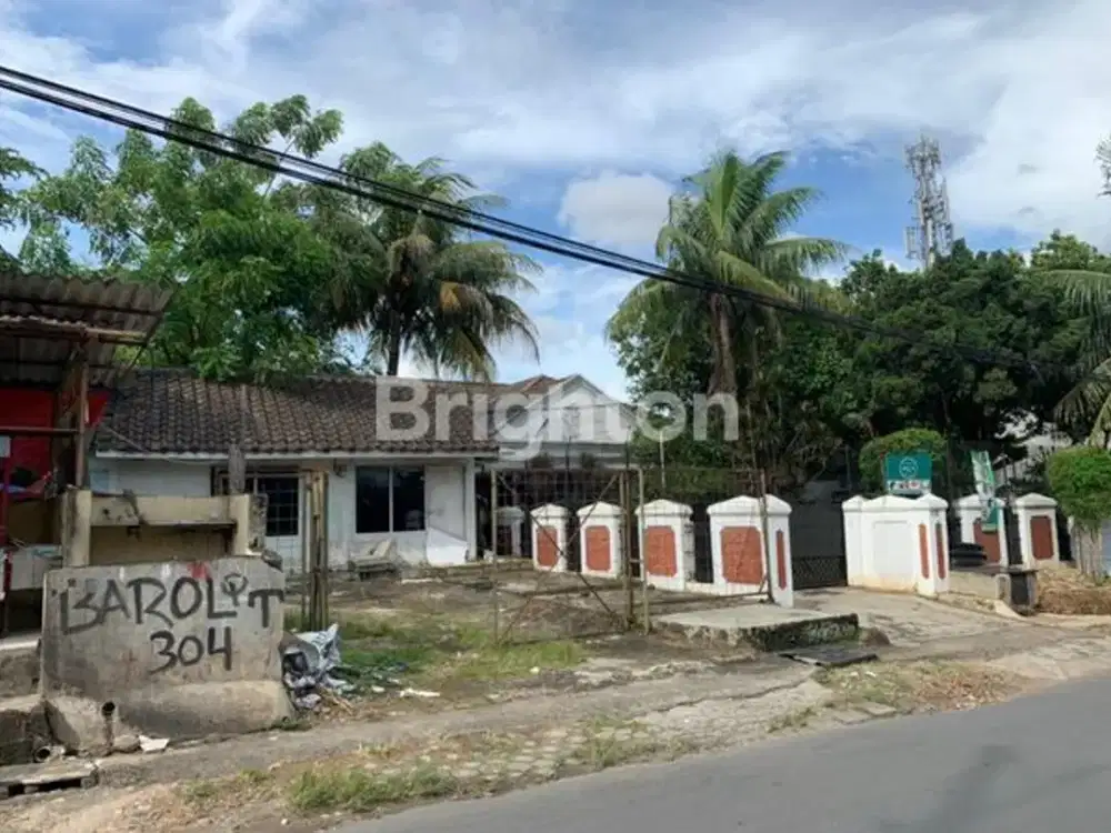 73. Dijual Cepat Tanah Strategis di Jalan Bukit Cinere Raya Depok - Lokasi Pinggir Jalan Raya Depan Bengkel Boss