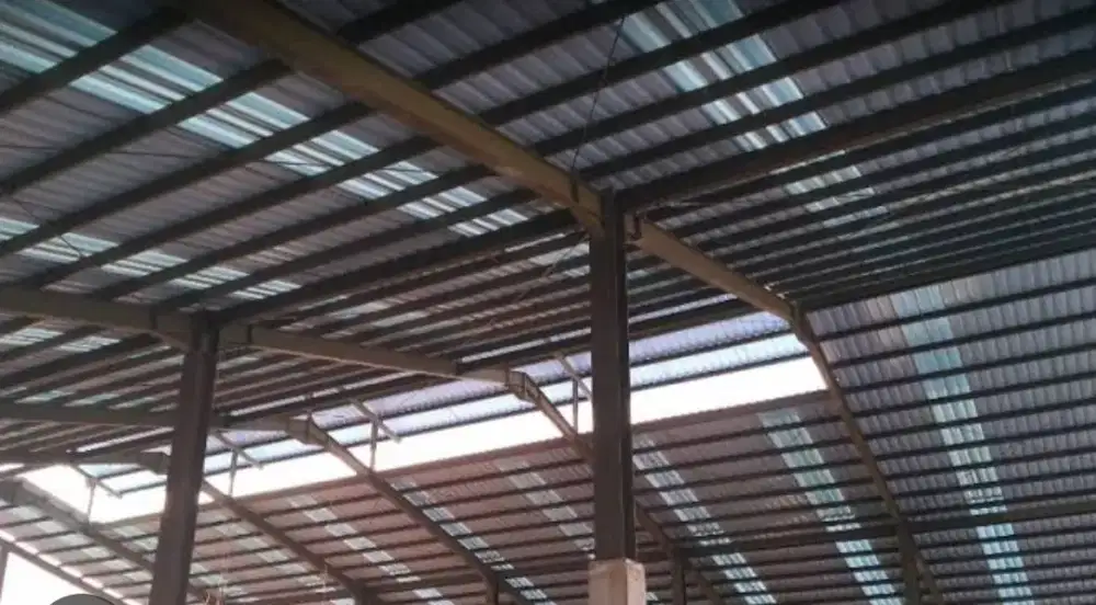 Kanopi atap dan gudang@31