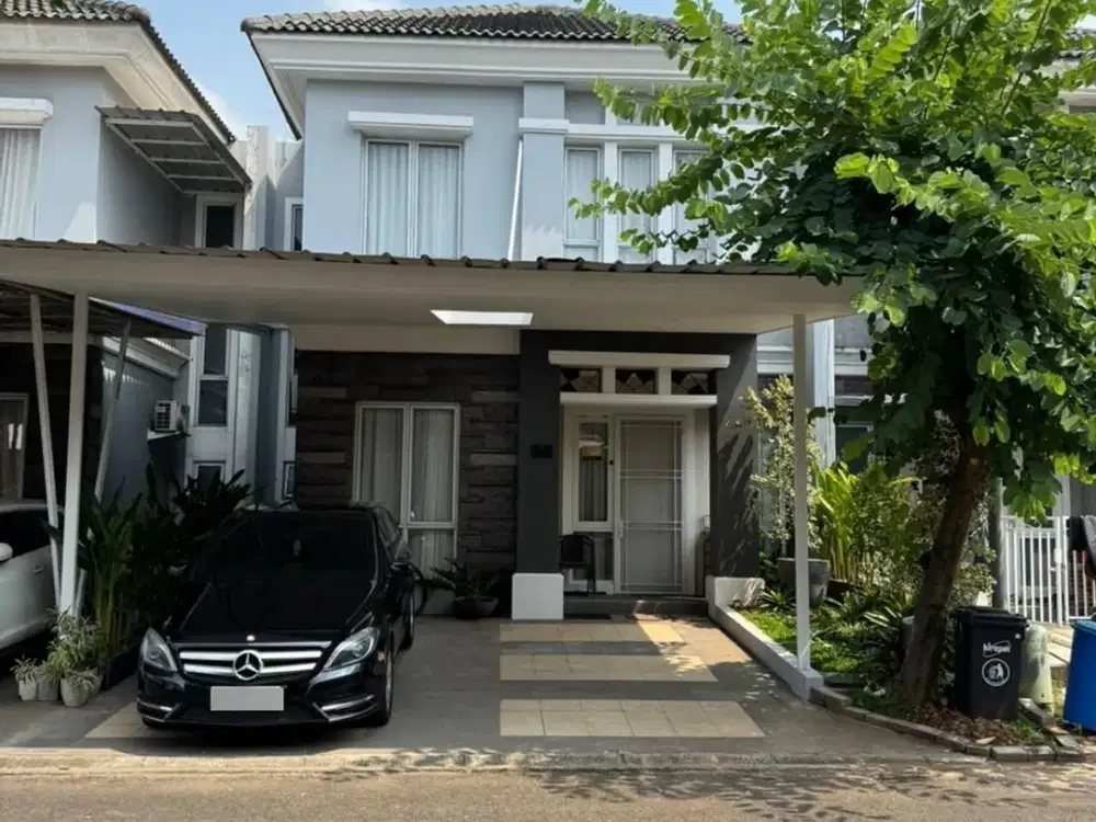 DIJUAL RUMAH CLUSTER BOHEMIA GADING SERPONG