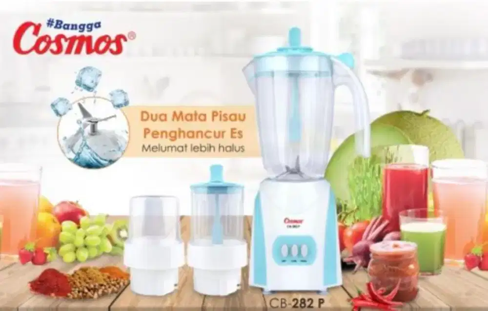 COSMOS CB 282 P : Blender Low Watt, Hasil Maksimal!