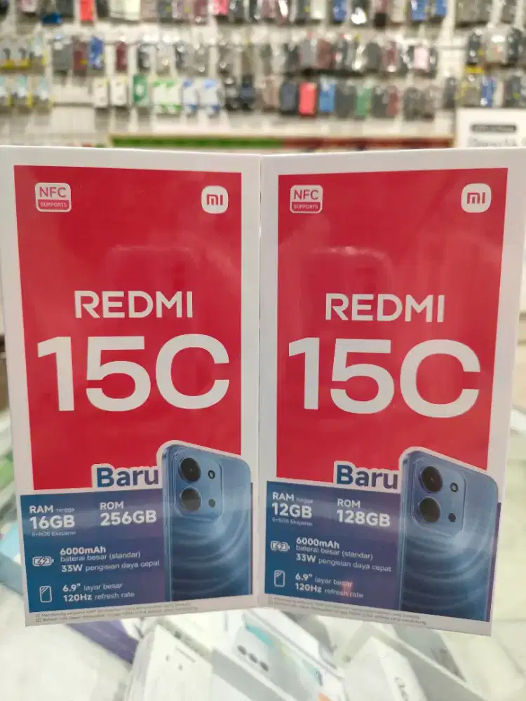 Xiaomi Redmi 15C RAM 6/128GB & 8/256GB CASH & KREDIT