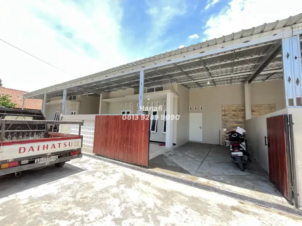 Rumah Jogja dijual dekat SMK N 1 Godean Cluster 15 unit