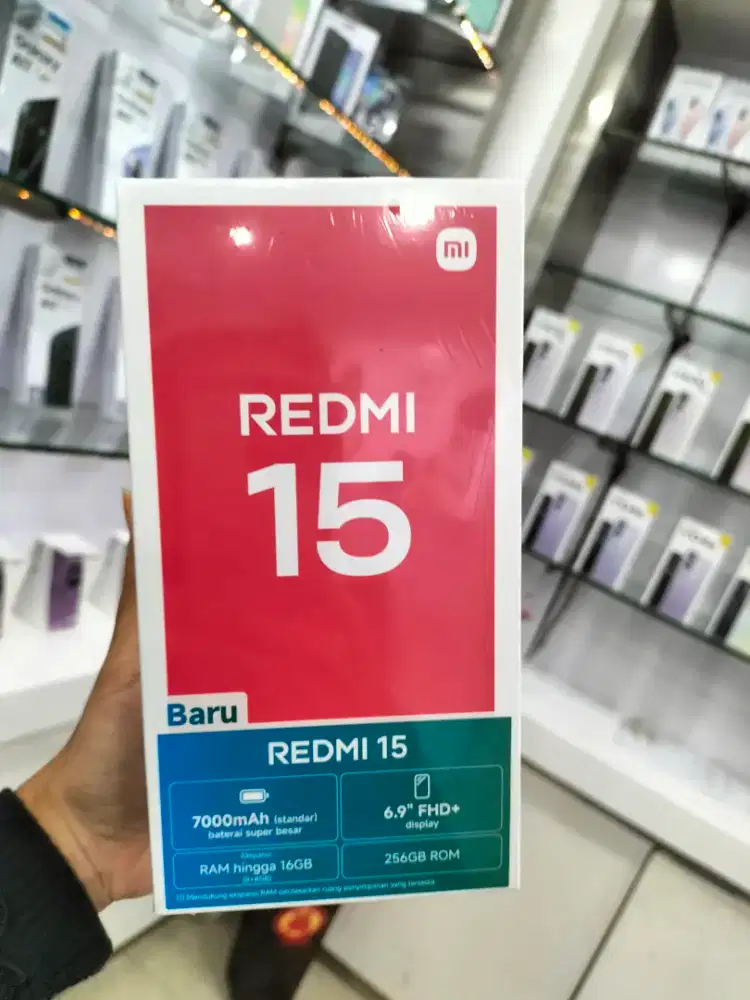 Redmi 15 RAM 8+8GB (BARU segel)