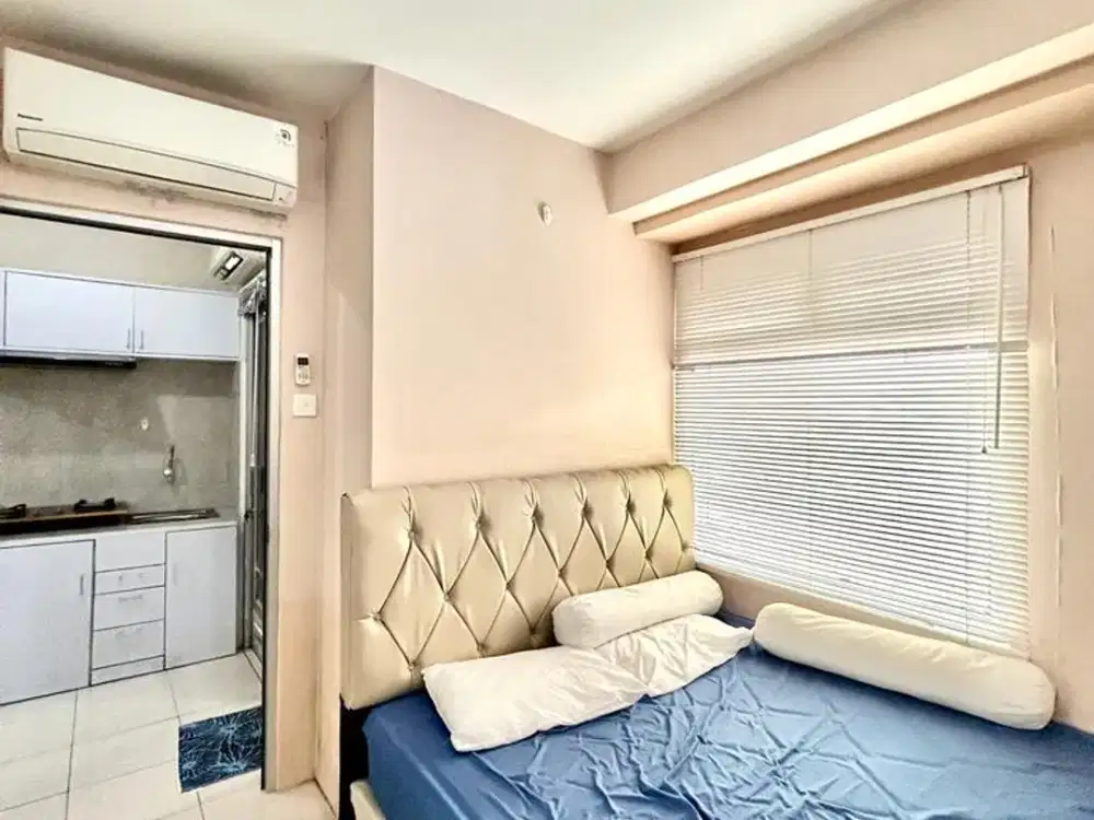 Apartemen Green Bay Pluit 2 BR Semi Furnished Ada Kitchen Set