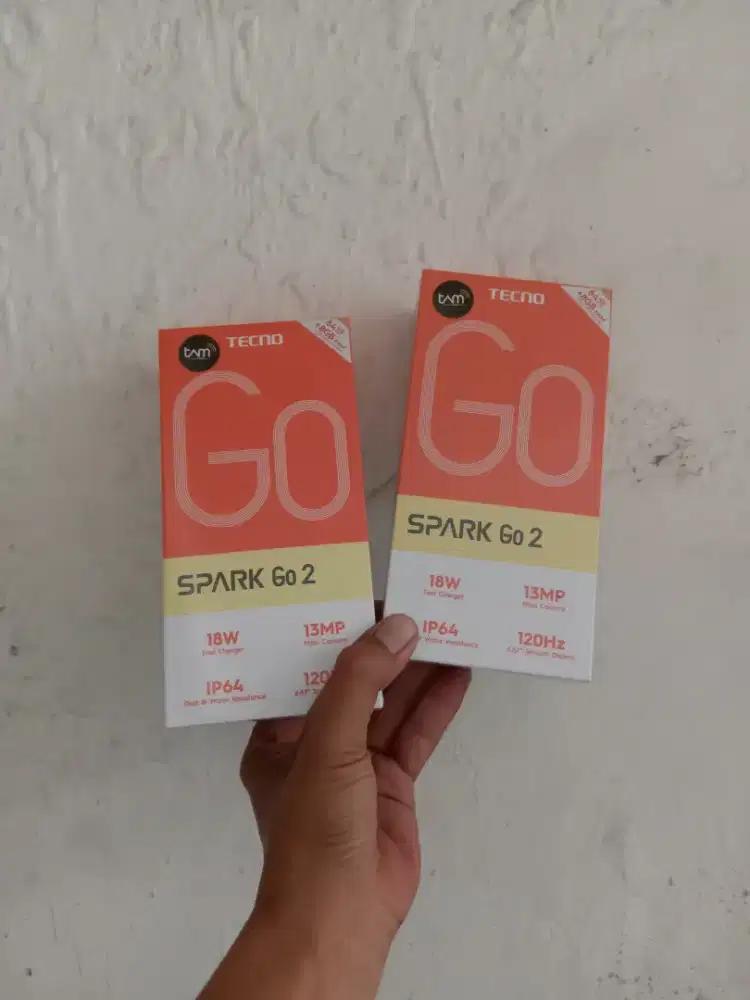 [ Fast respon WA ] Tecno Spark GO1 4+4/64 Garansi resmi 13bln
