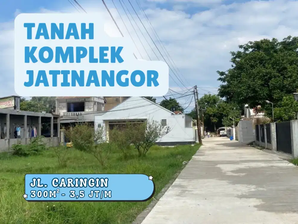 Tanah Komplek Jatinangor – Strategis Dekat Kampus & Jalan Utama, Siap Bangun!