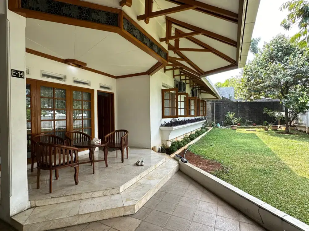 Termurah! Dijual Rumah Klasik di Cluster Gated Lebak Bulus