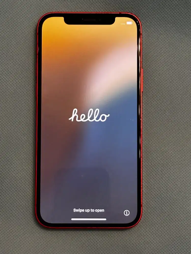 IPhone 12 128 GB Red  Kondisi Mulus