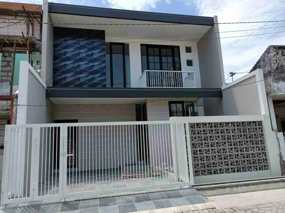 Dijual Rumah Minimalis Baru Gress Manyar Rejo 2 lantai