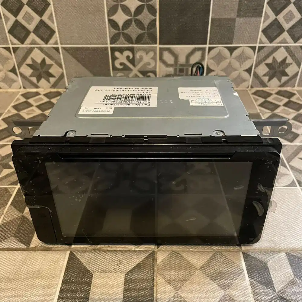 Head Unit Yaris 2015 Lele Original Copotan