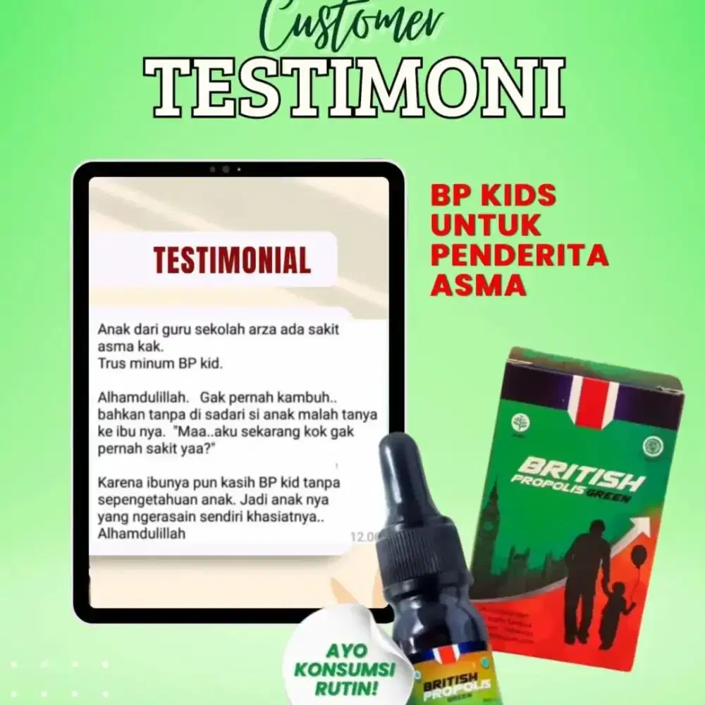 Propolish green for kids