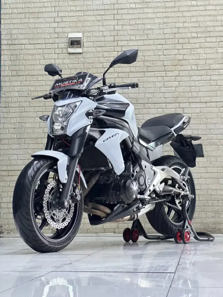MOGE ENTRY‼️ KAWASAKI ER6-N TH 2012 WARNA FAVORIT PUTIH ORIGINAL