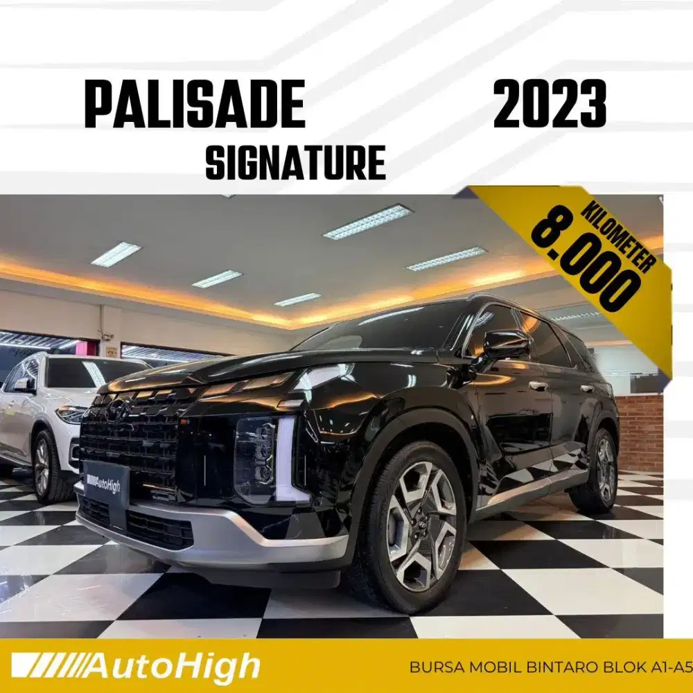 DP10% [Km8.000] Palisade Signature 2024 Black / XRT Reg 2023 #AUTOHIGH