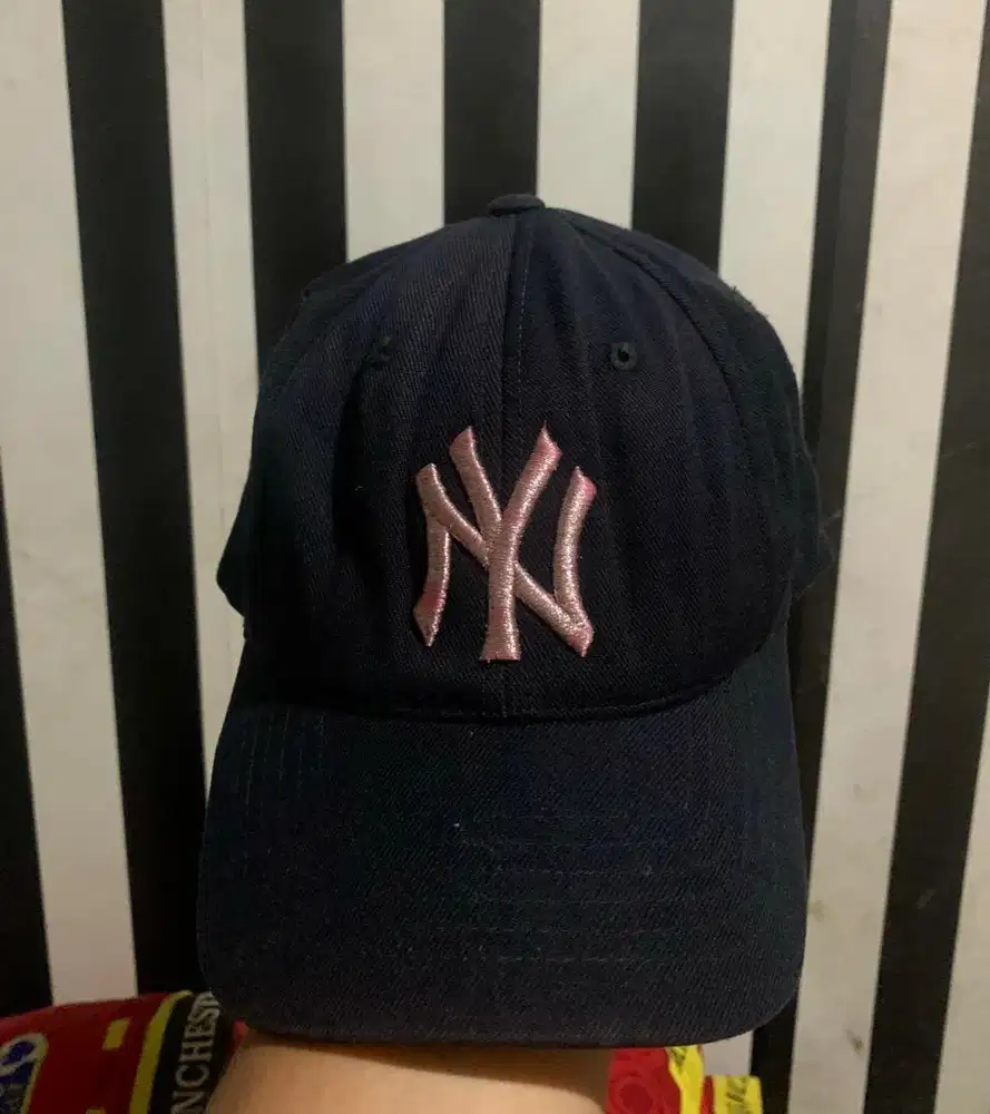 Topi MLB NY big logo setelan full tag