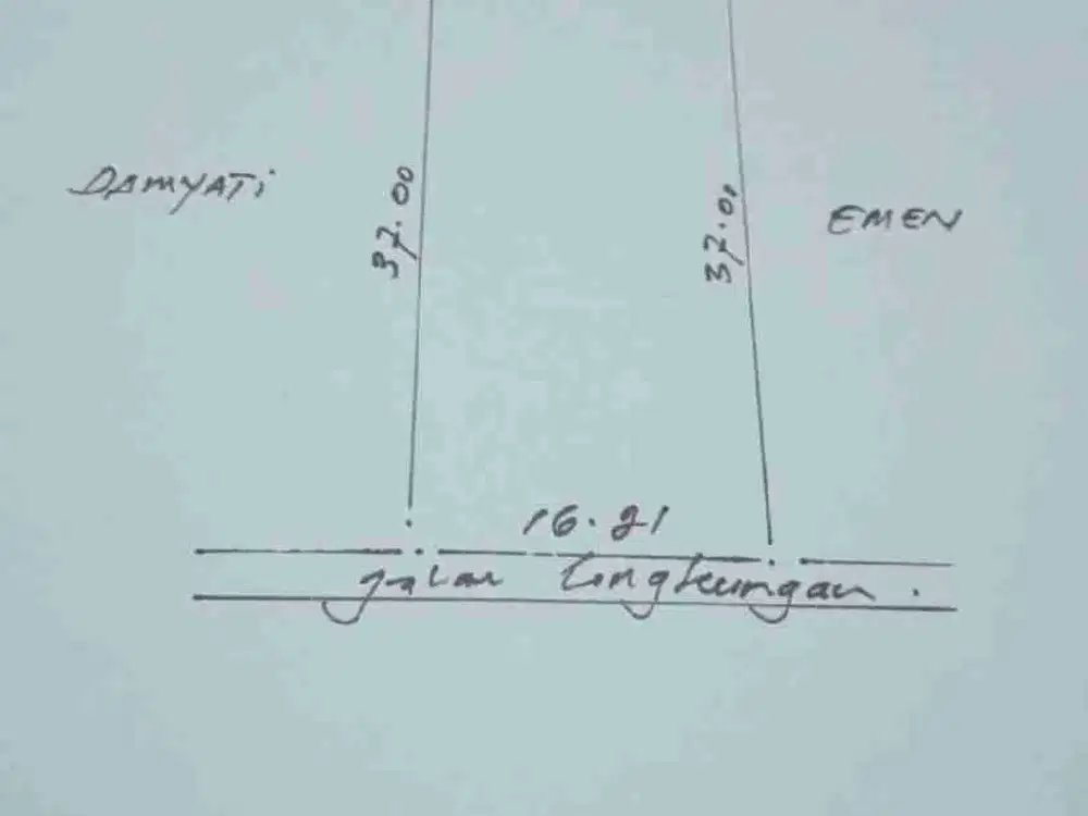 Tanah 600 m dekat Lavon 2 Sindang Jaya Tangerang Banten