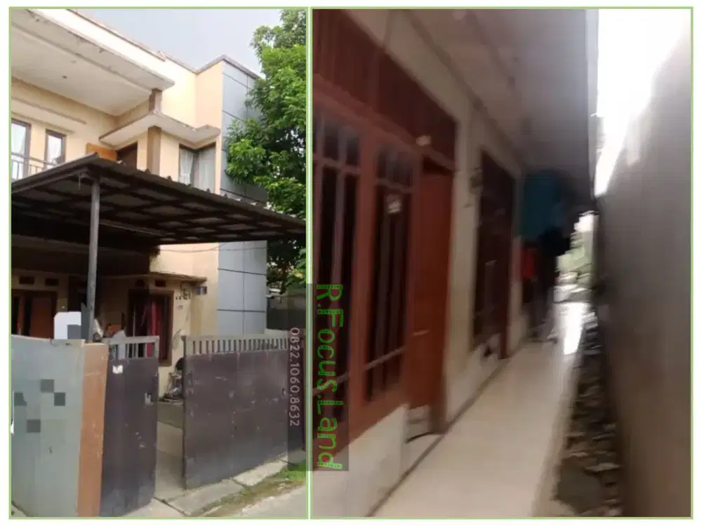 Rumah Induk Kontrakan 8 pintu CILEDUG strategis dekat Busway