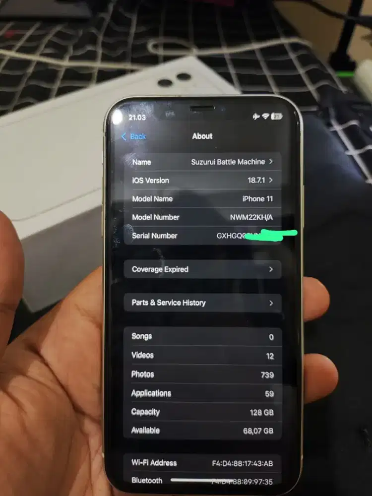 Iphone 11 128Gb Intern Bea Cukai All Operator