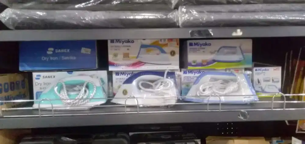 Di jual semua merek dan model setrika garansi 5 th bisa cod di antar