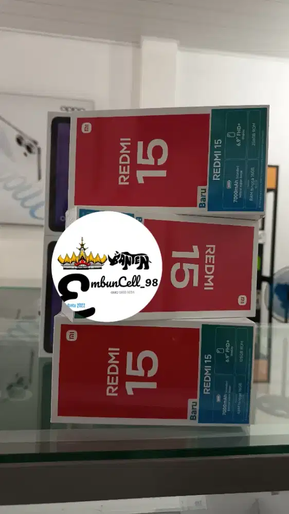 Obral xiaomi redmi 15 4G 8/256 Resmi indonesia