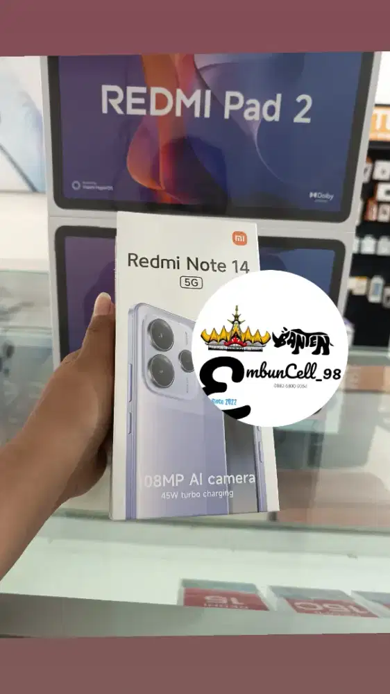 Obral xiaomi note 14 5g 8/256 resmi indonesia