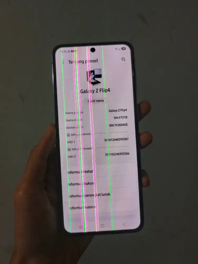 flip 4 8/256gb sein unit only minus