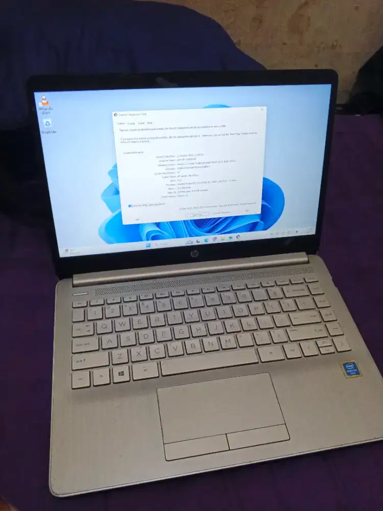 Laptop HP 14s-cf2xxx ram 8 SSD 512