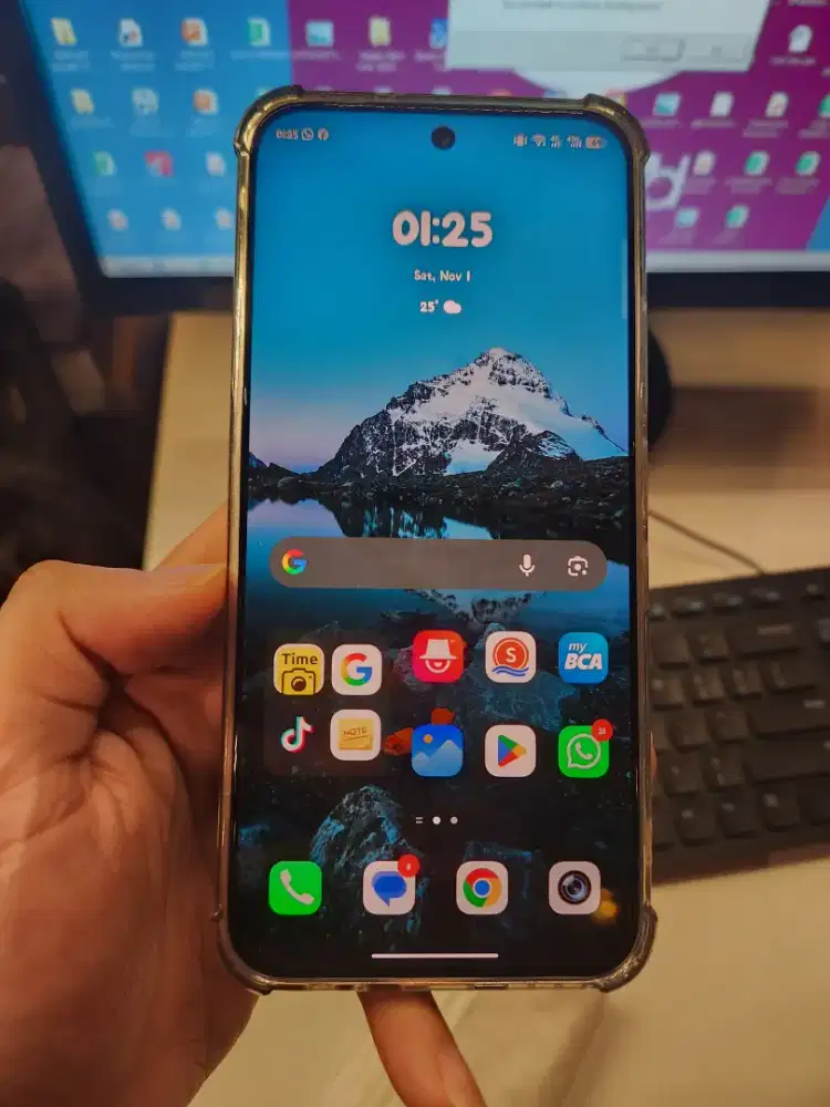 Infinix hot 60 pro Ram 8 Memory 128 gb second Fullset normal