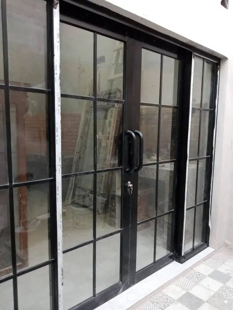 Ahlinya Pasang Partisi - Plafon Gypsum / PVC + Alumunium - Aluminium