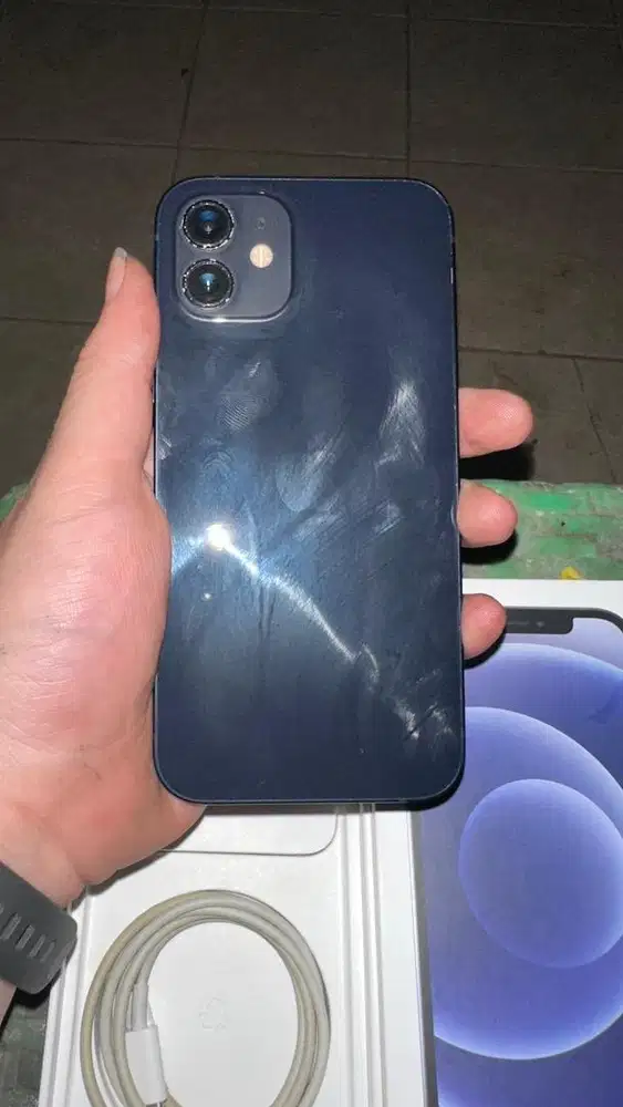 Iphone 12 64GB ibox BH 81% Fullset Fullnota!