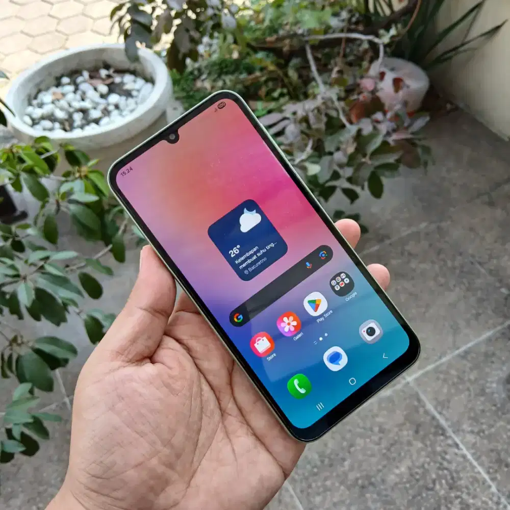 Samsung A24 8/128GB bekas garansi resmi sein