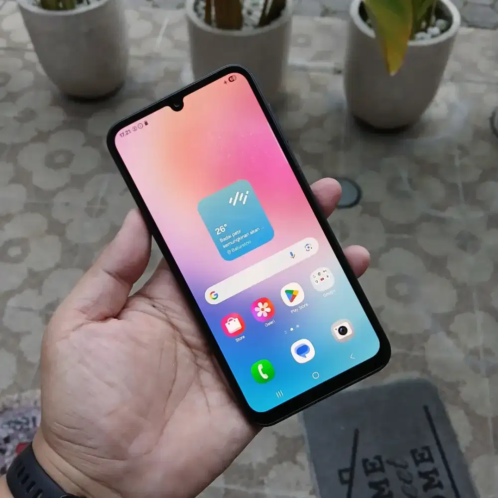 Samsung A24 8/128GB bekas garansi resmi sein