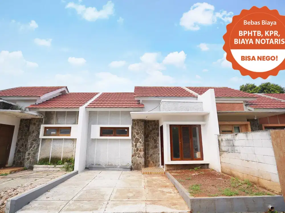 Rumah Siap KPR Dekat Stasiun Citayam Harga All In Bebas Banjir J-9878