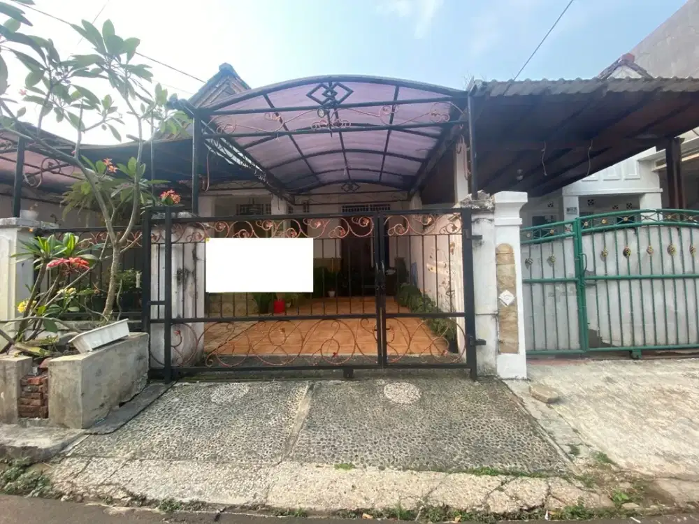 Rumah LT 182 di Depok 10 Menit ke Gerbang Tol SHM Bebas Banjir J-25910