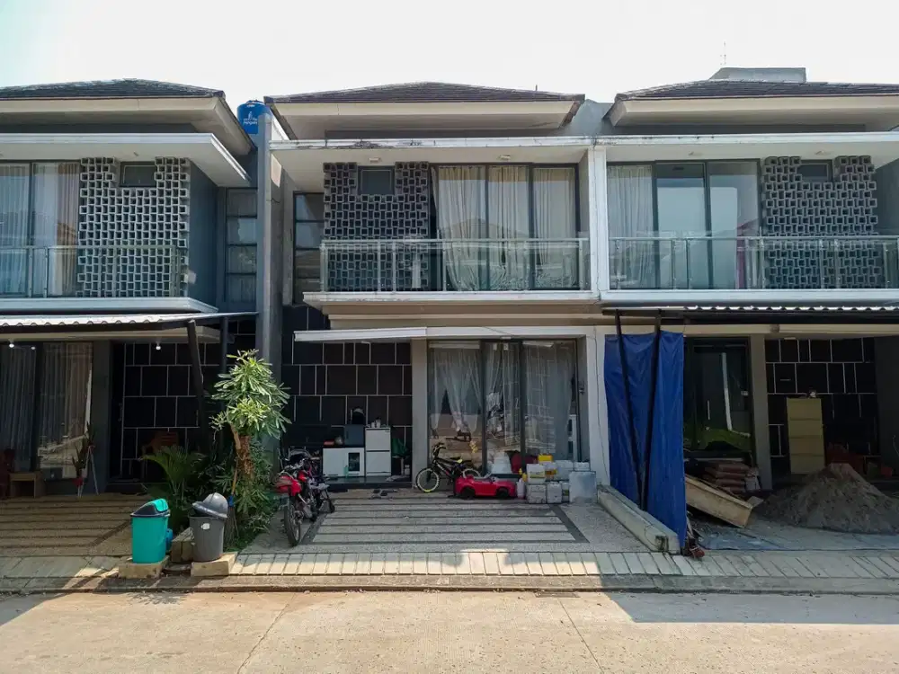 Rumah Seken 2 Lantai Akses Dekat Stasiun Cisauk Bebas Banjir J-22271