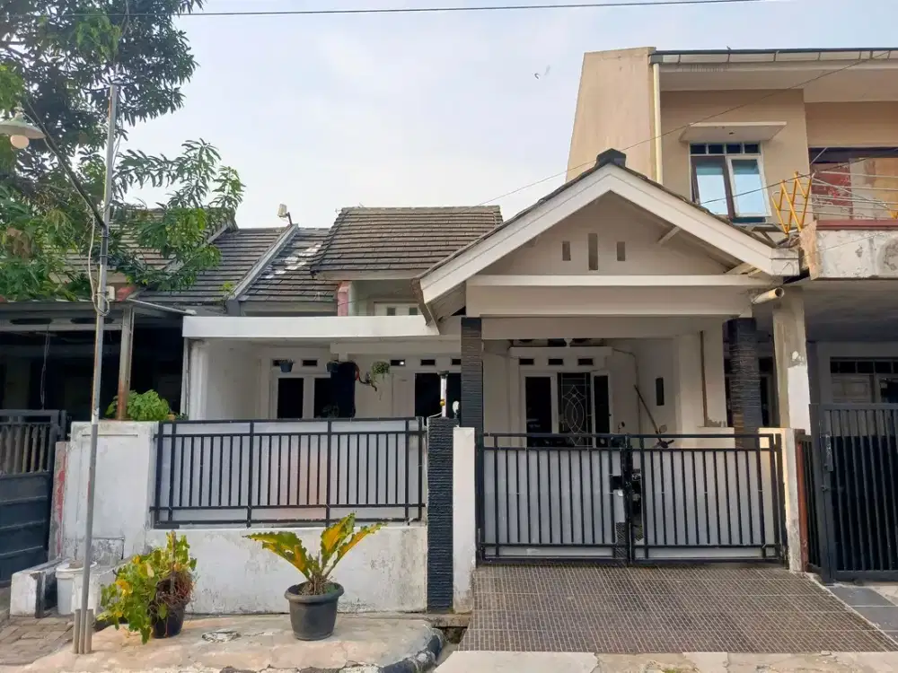 Rumah Strategis SHM 10 Menit ke RS Mustika Medika Bebas Banjir J-12812