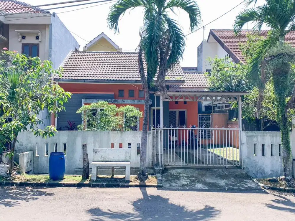 Rumah Luas 1 Lantai di Bogor 8 Menit ke Pintu Tol Dibantu KPR J-24511