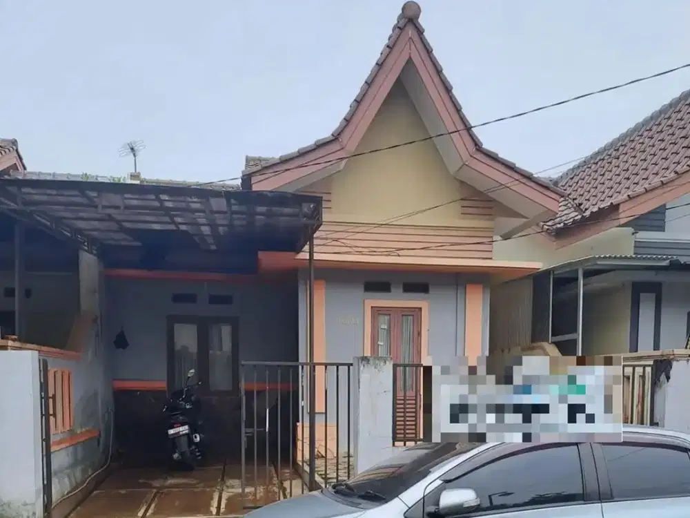 Rumah Siap Huni 8 Menit ke Eka Hospital Cibubur Hadap Timur J-14503