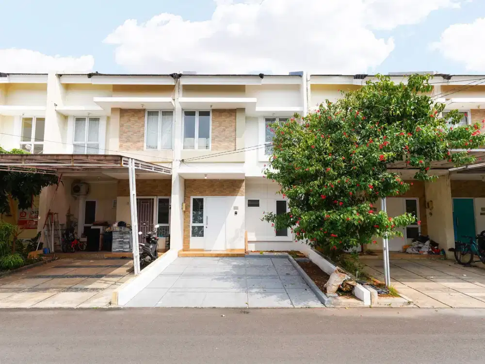 Rumah 2 Lt SHM 6 Mnt ke Mall Paradise Walk Serpong Bisa Nego J-24031