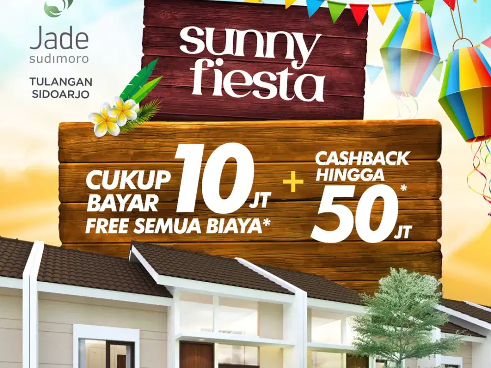 Jade Sudimoro di Sidoarjo. Sudah dihuni oleh lebih dari 500 KK