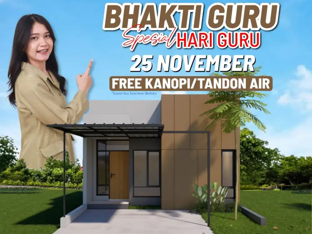 PROMO BHAKTI GURU SPESIAL HARI GURU FREE KANOPI/TANDON AIR