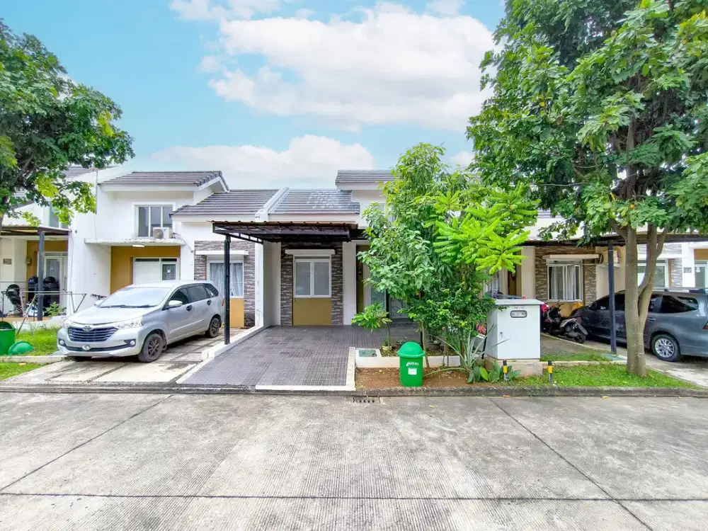 Jual Rumah Asri 1 Lt 15 Menit ke Stasiun Rawa Buntu Siap Huni J-27525