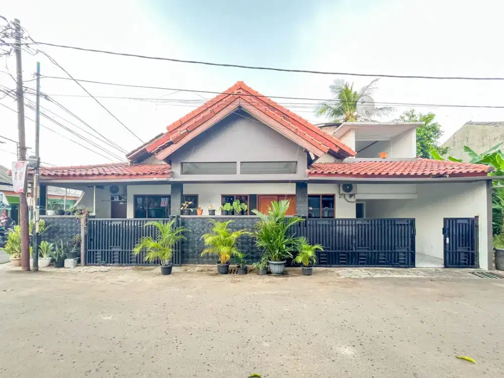 Rumah Bebas Banjir LT 178 Bisa Nego 15 Menit ke Plasa Cibubur Siap KPR J-24728